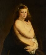 Aft. Peter Paul Rubens "Het Pelsken" Oil Painting