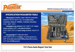 151pc Socket Wrench Set
