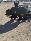 Bear Shapped Shooting Target