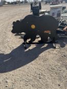 Bear Shapped Shooting Target
