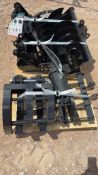 AGT 12EX-ATA Set of 9 mini excavator attachments