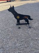 Coyote/ wolf shaped shooting target