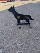 Coyote/ wolf shaped shooting target