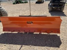 Pabreak Skid Steer 84" 6 WAY Obstacle Dozer Blade