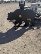 Bear Shapped Shooting Target