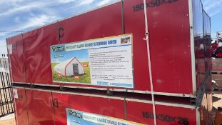 150x50x25' Large Storage shed
