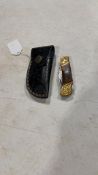 Pocket knife w/sheath