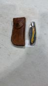 Pocket knife w/sheath