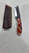 Fixed blade knife w/sheath