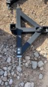 TQH-26-02C Cat 1 to Receiver hitch adaptor
