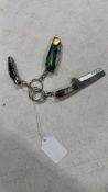 3 keychain knives