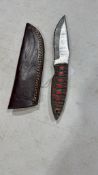 Fixed blade knife w/sheath