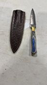 Boot knife w/sheath