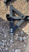 TQH-26-02C Cat 1 to Receiver hitch adaptor