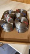 8 rolls of 045-430 stainless wire