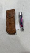 Pocket knife w/sheath