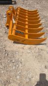 44" Rake to fit Cat 3-5 ton excavator