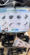 8pc Mini Excavator Attachment Set