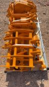 8pc Cat 301 Mini Excavator Attachment Set