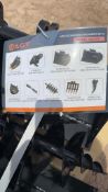 9pc Mini Excavator Attachment Set