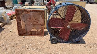 2 livestock fans