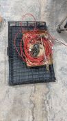 Small dog kennel, running line & clippers