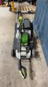 Electric lawn mower & cordless blower