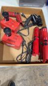 Box of electric screwdrivers
