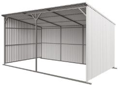 20x12 Metal Livestock shed
