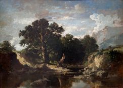 Fritz Halberg-Krauss, Teich bei Ramsau in Gewitterstimmung