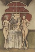 Jan Lebenstein, Der Tod und die drei Frauen