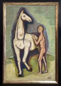 Karl Hofer, „Junge mit Pferd“ (1953)