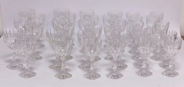 Umfangreiches Glasservice Murano / Venedig