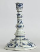 Früher Leuchter Meissen, Blaumalerei 18. Jahrhundert