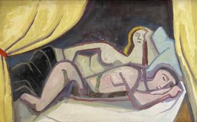 Karl Hofer, „Schlafendes Paar“ (1953)