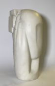 Pierre Schumann, Geometrische Marmor-Skulptur