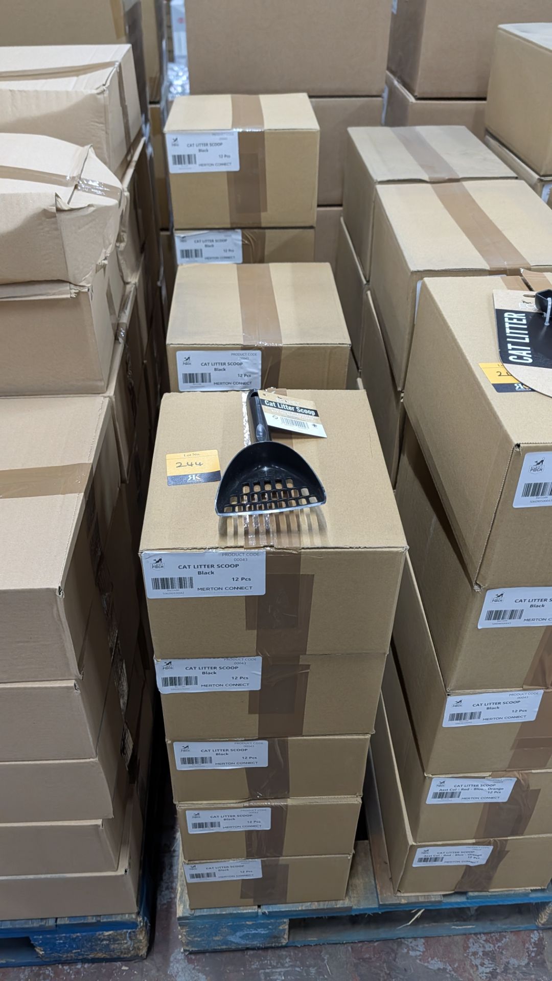 192 off Eco Pet Black Cat Litter Scoops. This lot comprises 16 boxes - Image 2 of 5