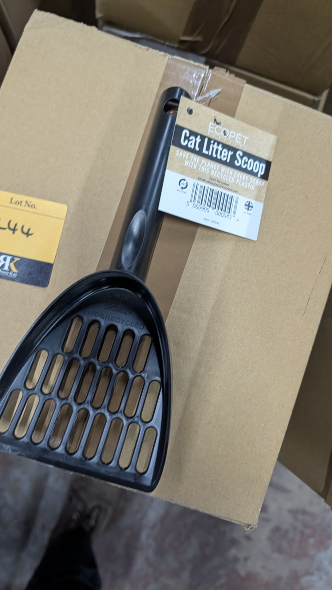 192 off Eco Pet Black Cat Litter Scoops. This lot comprises 16 boxes - Image 5 of 5