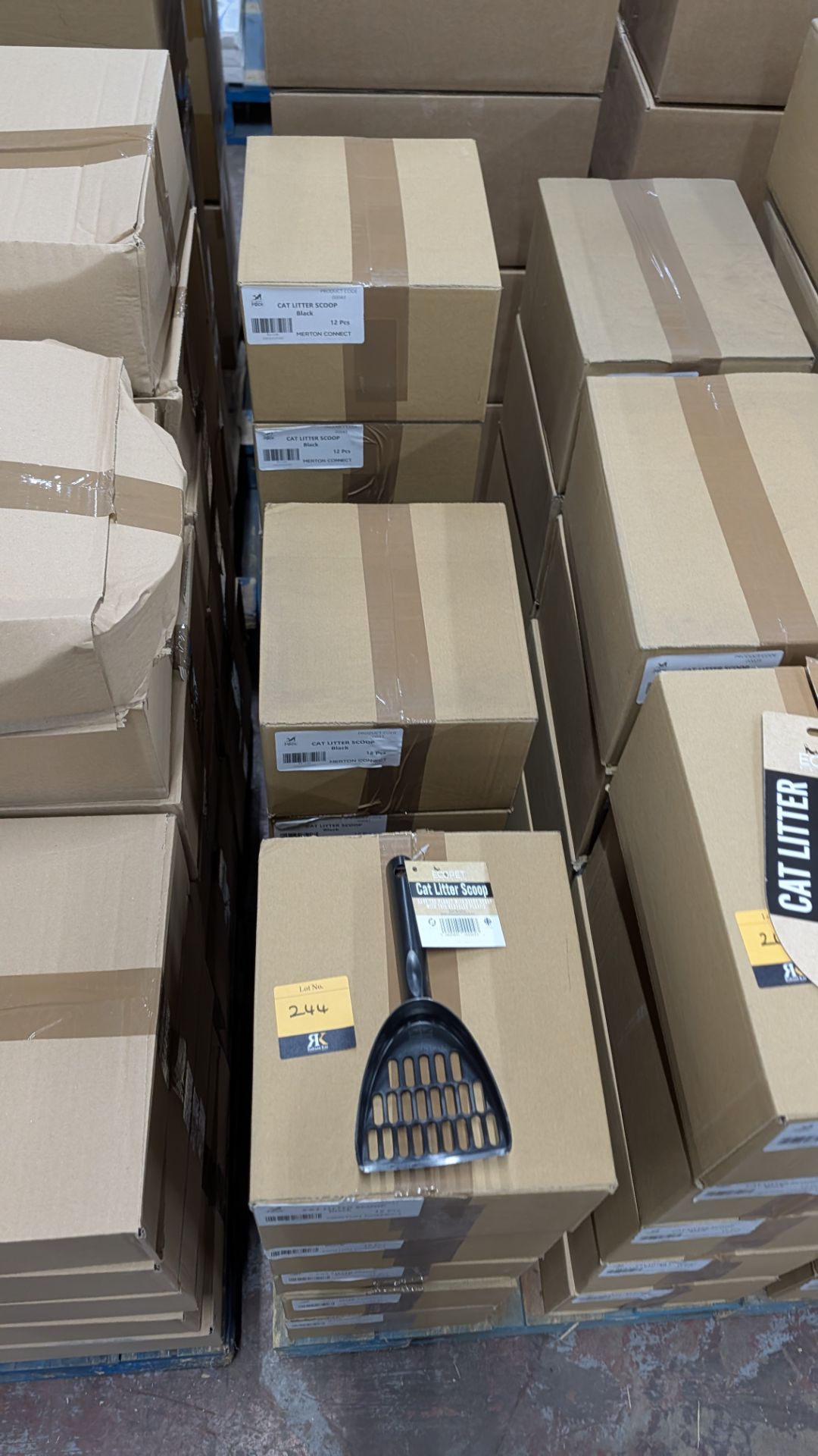 192 off Eco Pet Black Cat Litter Scoops. This lot comprises 16 boxes - Image 3 of 5