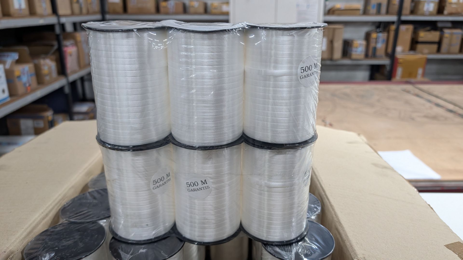 48 off 500m Spools White Balloon Ribbon. RP £240 - Image 5 of 9