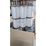48 off 500m Spools White Balloon Ribbon. RP £240