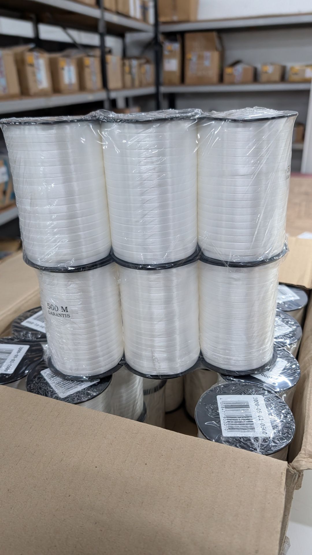 48 off 500m Spools White Balloon Ribbon. RP £240 - Image 6 of 10