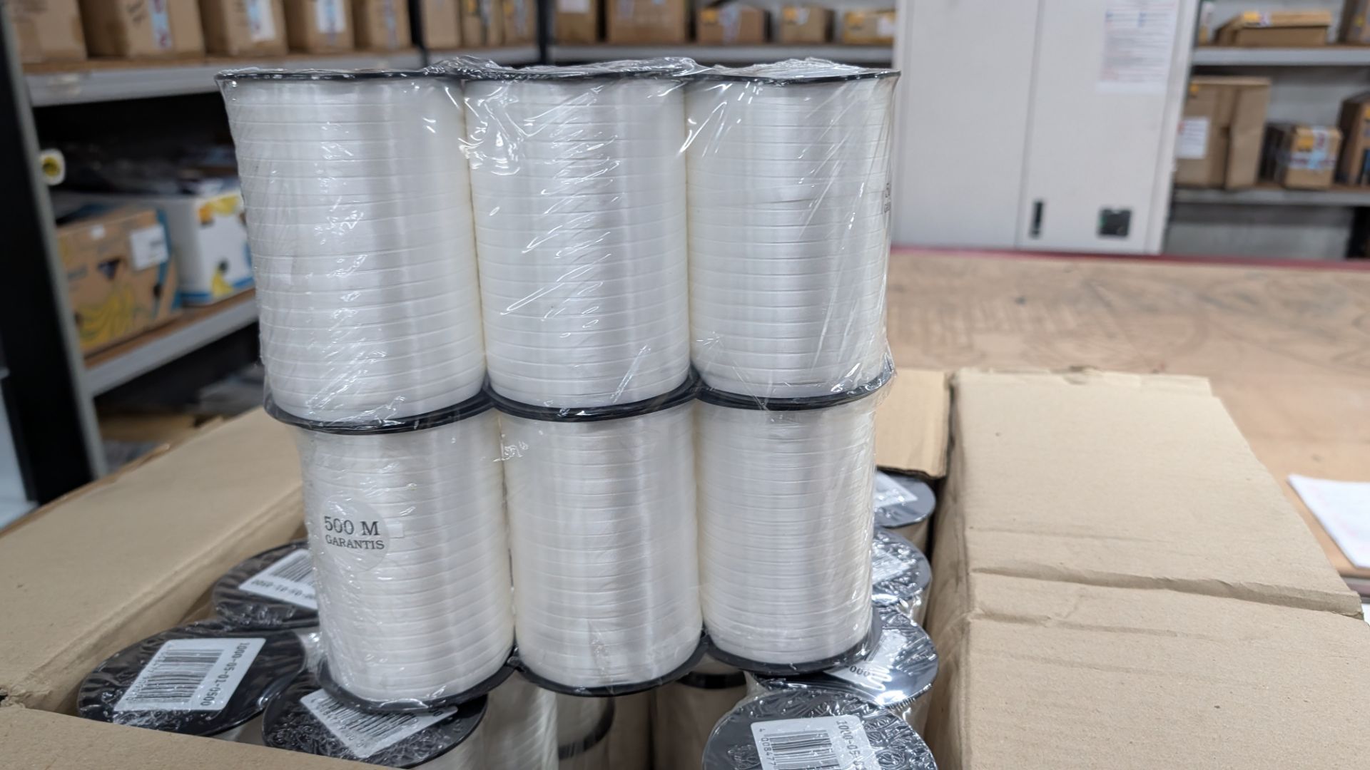 48 off 500m Spools White Balloon Ribbon. RP £240 - Image 5 of 10