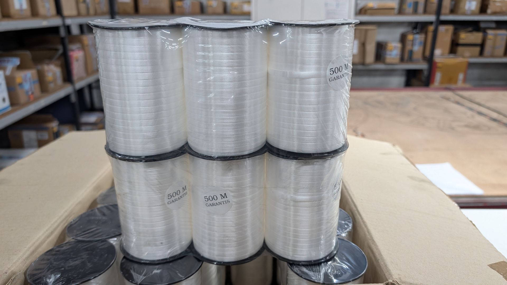 48 off 500m Spools White Balloon Ribbon. RP £240 - Image 6 of 9