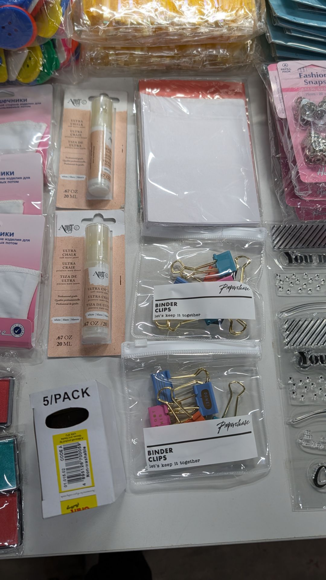 Large Mixed Lot of Craft Items. RRP £300+. This lot comprises the following: Buttons, Die and Stamp - Image 8 of 20