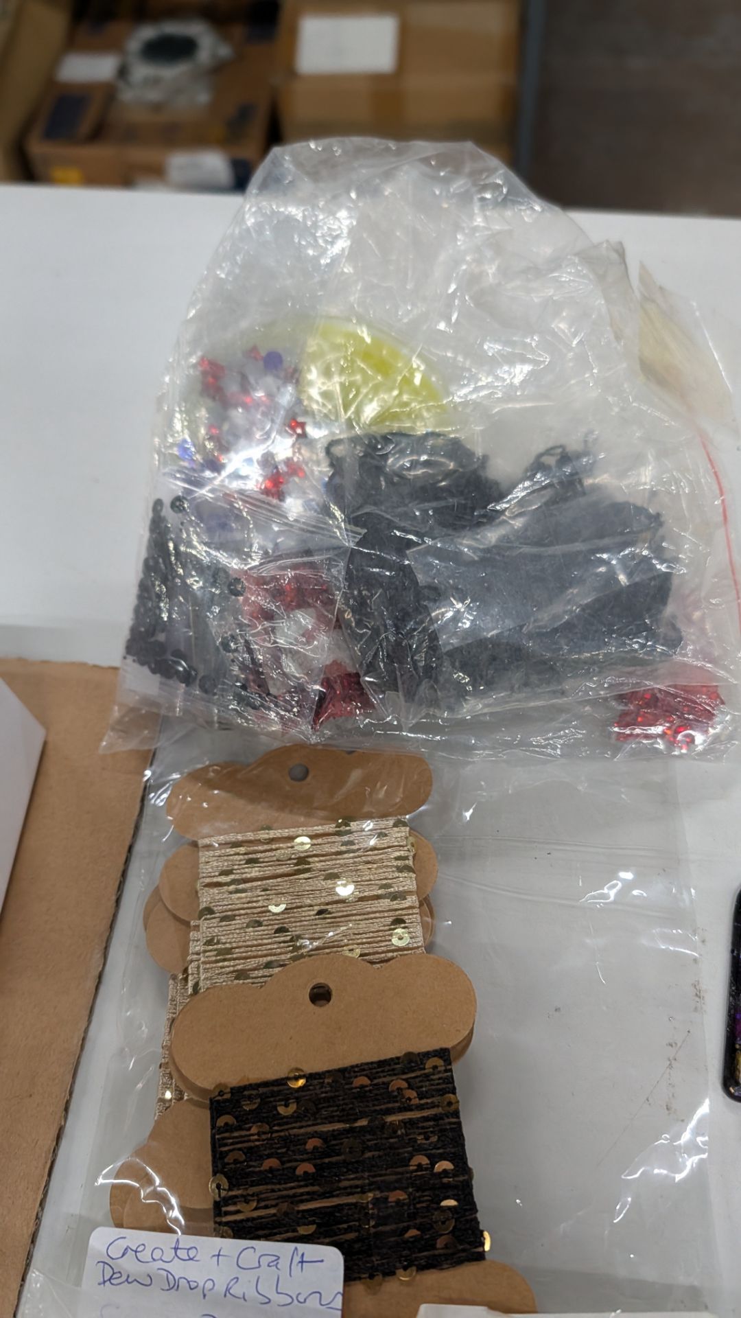Various Sequins/ Motifs/ Thread. RRP £1,058.29. This lot comprises the following: 185 off Craft Fact - Image 9 of 14