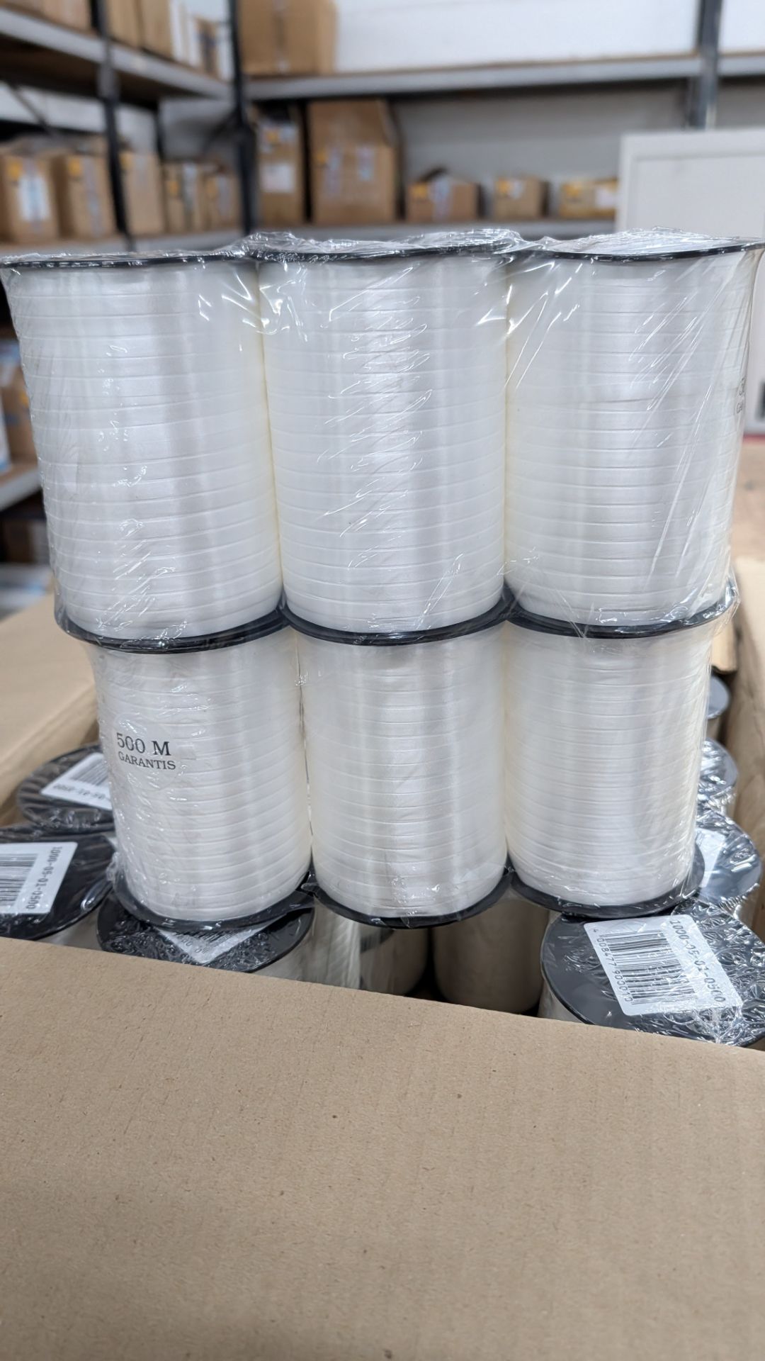 48 off 500m Spools White Balloon Ribbon. RP £240 - Image 8 of 10