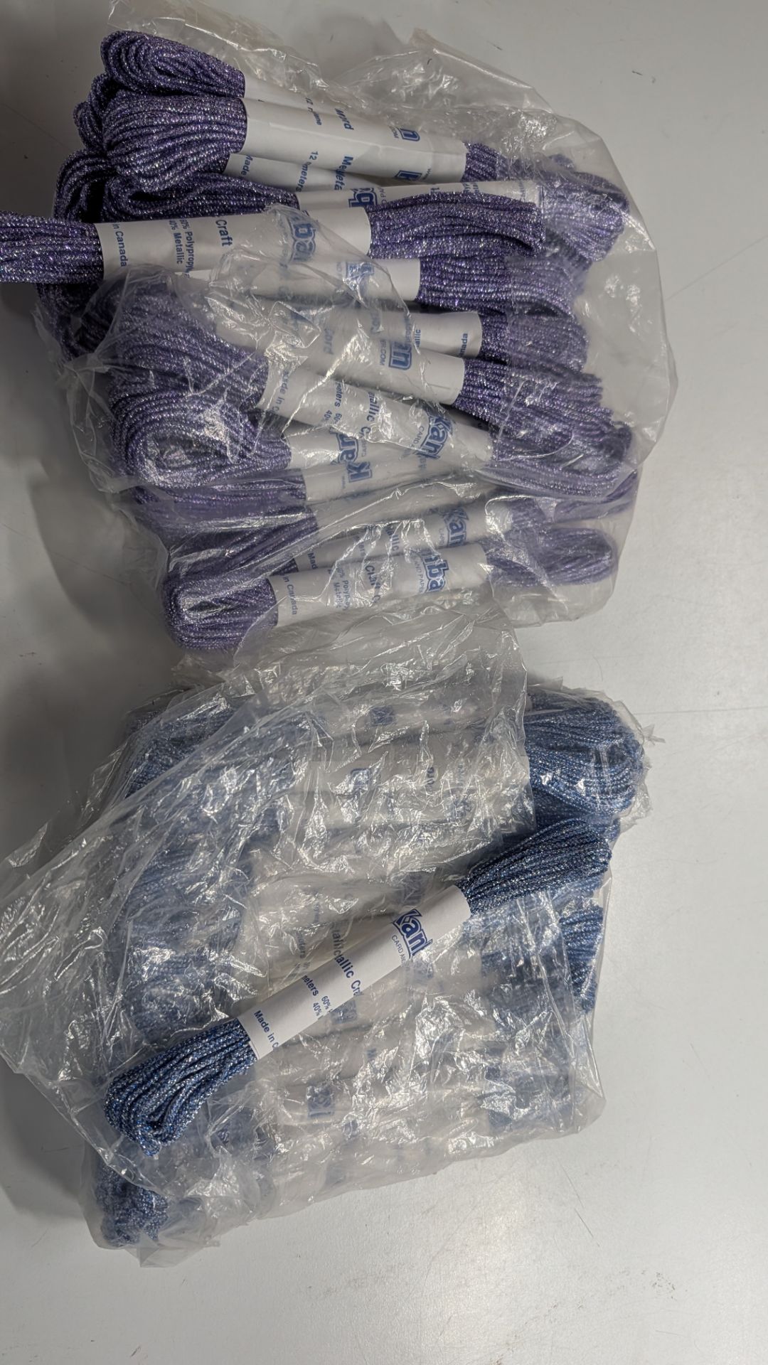 180 Packs of Metallic Craft Cord. RRP £222. This lot comprises the following: 152 off 12m Purple Kan - Image 15 of 18
