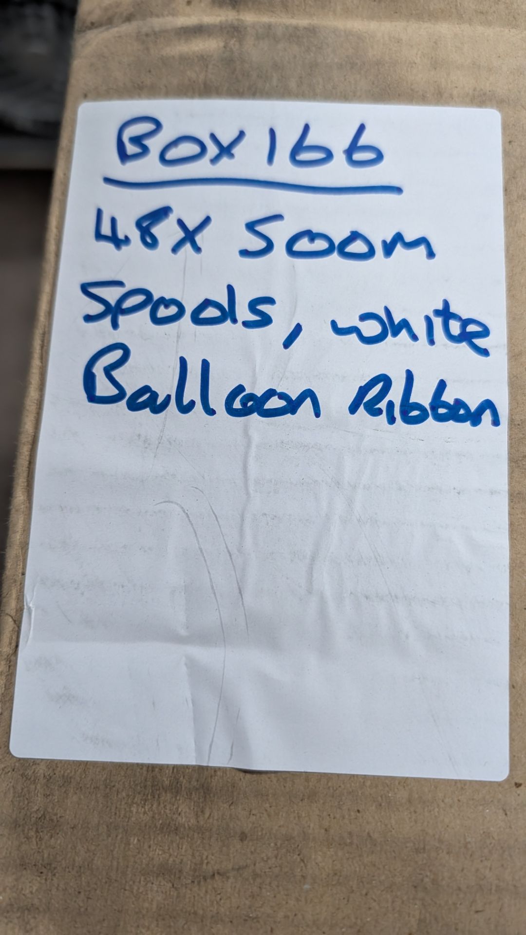 48 off 500m Spools White Balloon Ribbon. RP £240 - Image 10 of 10