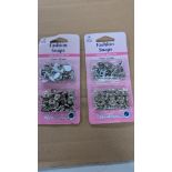 84 off Hemline Prong Snap Sets 11mm (20 Sets Per Pack) RRP £252.